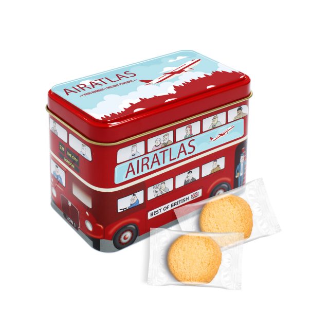 Bus Tin – Mini Shortbread Biscuits