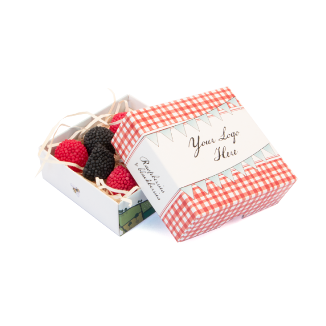 Summer Collection – Eco Treat Box – Blackberries and Raspberries
